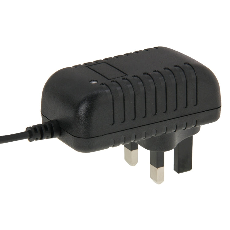 UK Plug AC 100-240V to DC 12V 1A Power Adapter, Tips: 5.5 x 2.1mm, Cable Length: about 90cm