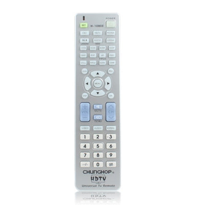 Chunghop Universal TV Remote Control with Specific HDTV Navigation Feature (H-1080E)
