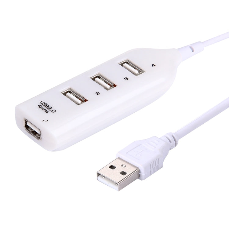 4 Ports USB 2.0 HUB, Cable Length: 30cm