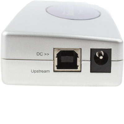 Hi-speed USB 2.0 Docking Station with 8 Ports (2xUSB 2.0 + PS2 Mouse + PS2 Keyboard + RS232 + DB25 + LAN + Upstream),Black