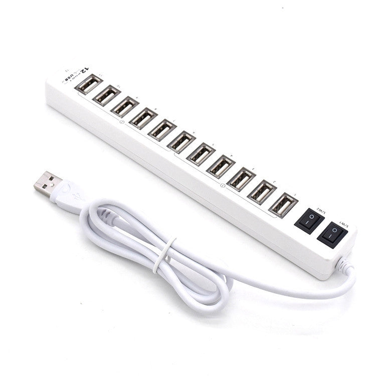 12-Port USB 2.0 HUB，Suitable for Notebook / Netbook