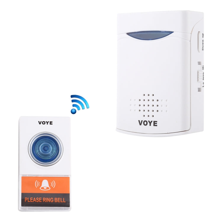 VOYE V006A Home Music Remote Control Wireless Doorbell with 38 Polyphony Sounds