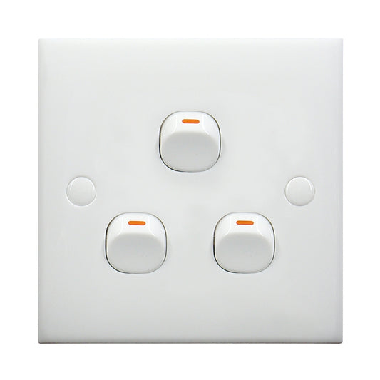 Electric Wall Switch (Size: 86 x 86mm)