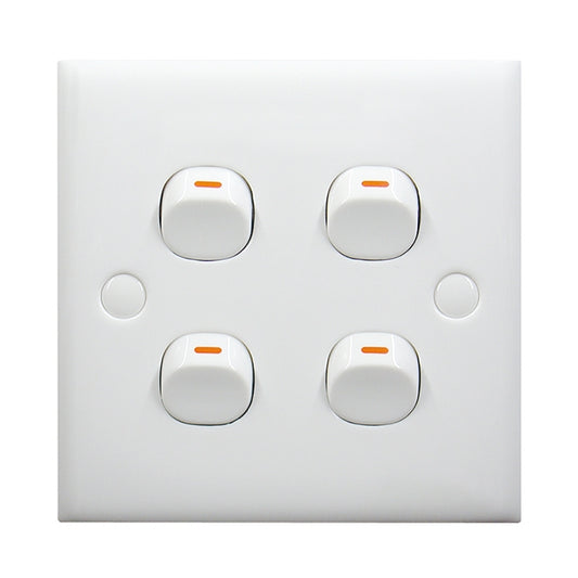 Electric Wall Switch (Size: 86 x 86mm)