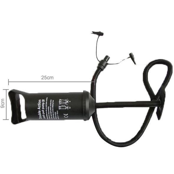 Air Pump, Double Action Push Pull Pump for Swimming Ring, Air Cushion, Inflatable Toys,  Random Color Delivery