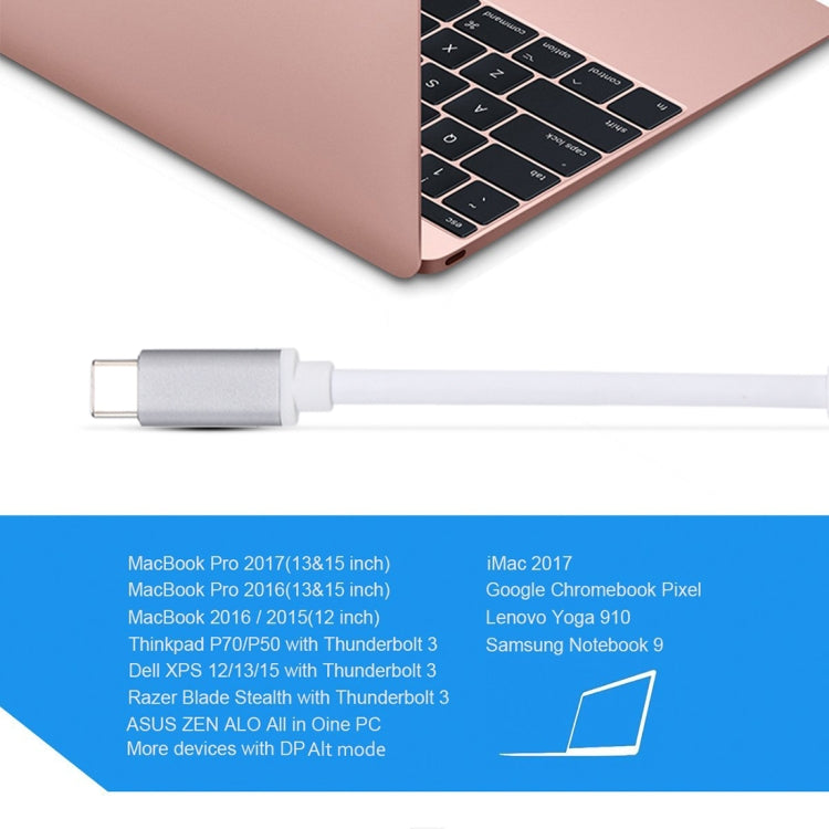 2 in 1 VGA & HDMI Female to USB-C / Type-C Male Hub Splitter Adapter