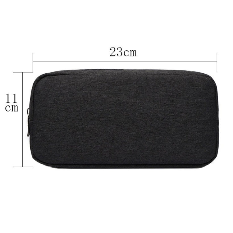 Multi-functional Headphone Charger Data Cable Storage Bag Power Pack, Size: L, 23 x 11.5 x 5.5cm