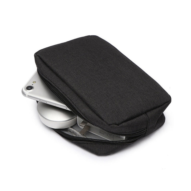 Multi-functional Headphone Charger Data Cable Storage Bag Power Pack, Size: S, 17 x 11.5 x 5.5cm