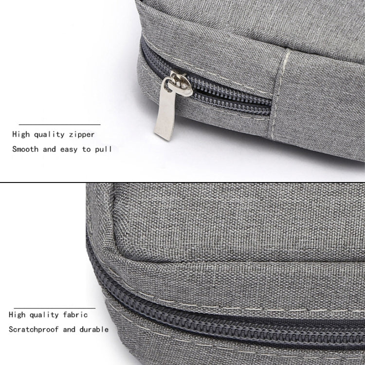Multi-functional Headphone Charger Data Cable Storage Bag Power Pack, Size: S, 17 x 11.5 x 5.5cm