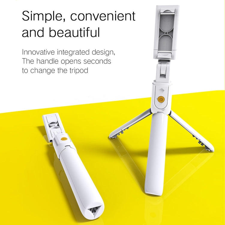 K07 Bluetooth 4.0 Mobile Phone Adjustable Bluetooth Selfie Stick Self-timer Pole Tripod