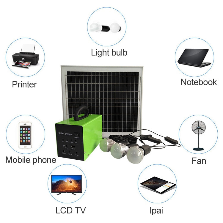 SG20W-AC100 20W Household High Power Solar Power Generation System