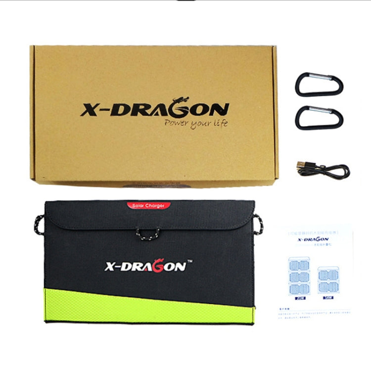 ALLPOWERS 20W 5V Solar Phone Charger Dual USB Output Portable Solar Panel