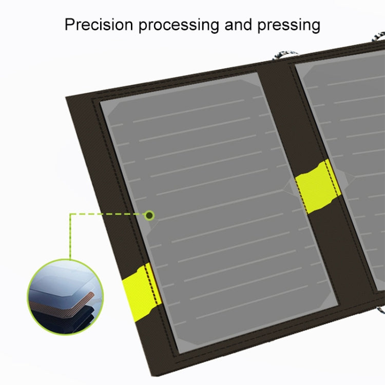 ALLPOWERS 20W 5V Solar Phone Charger Dual USB Output Portable Solar Panel