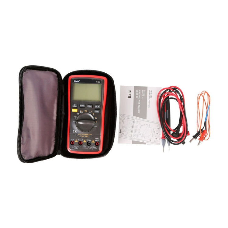 Kaisi K-9033 Digital Multimeter LCD Display Handheld Digital Multimeter for Mobile Phone Repair