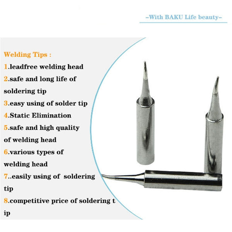 BAKU BK-9033 3 in 1 Lead-free Soldering Iron Tip for Solder Station
