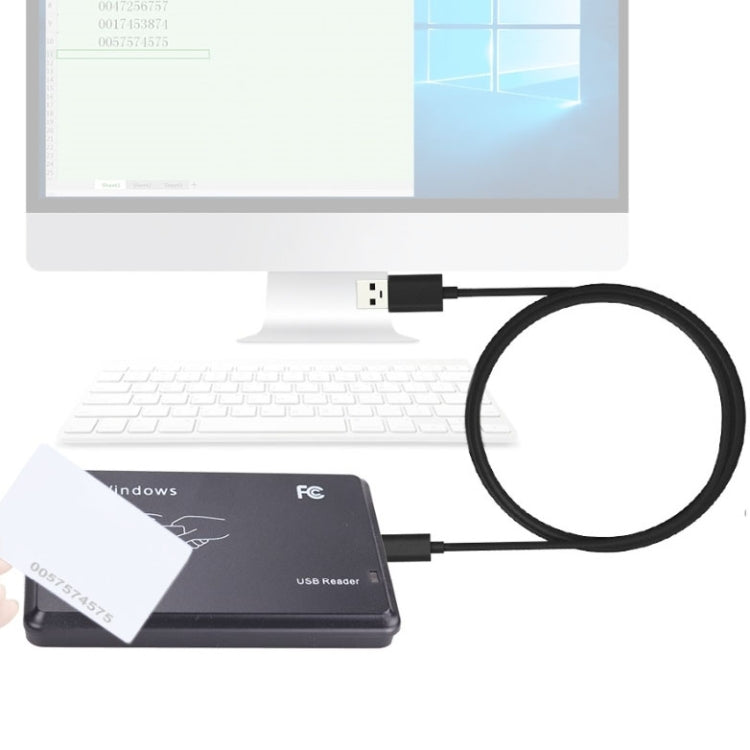 5W USB Interface Inductive Card Reader for IC / ID Card