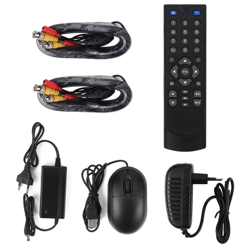 A2B5 720P 1.0 Mega Pixel 2 x Bullet AHD Cameras AHD DVR Kit, Support Night Vision / Motion Detection, IR Distance: 20m