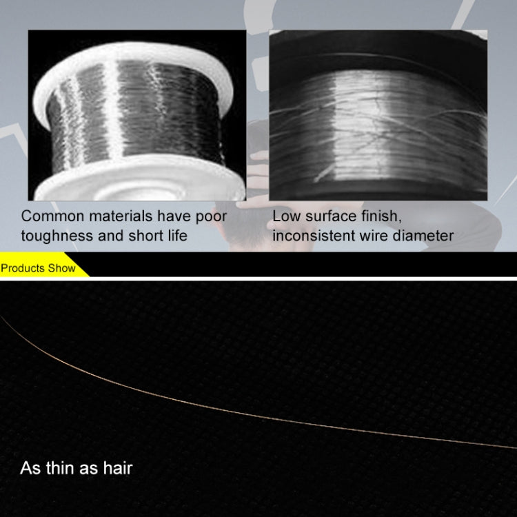 MECHANIC iTough X 200M 0.03MM LCD OLED Screen Cutting Wire