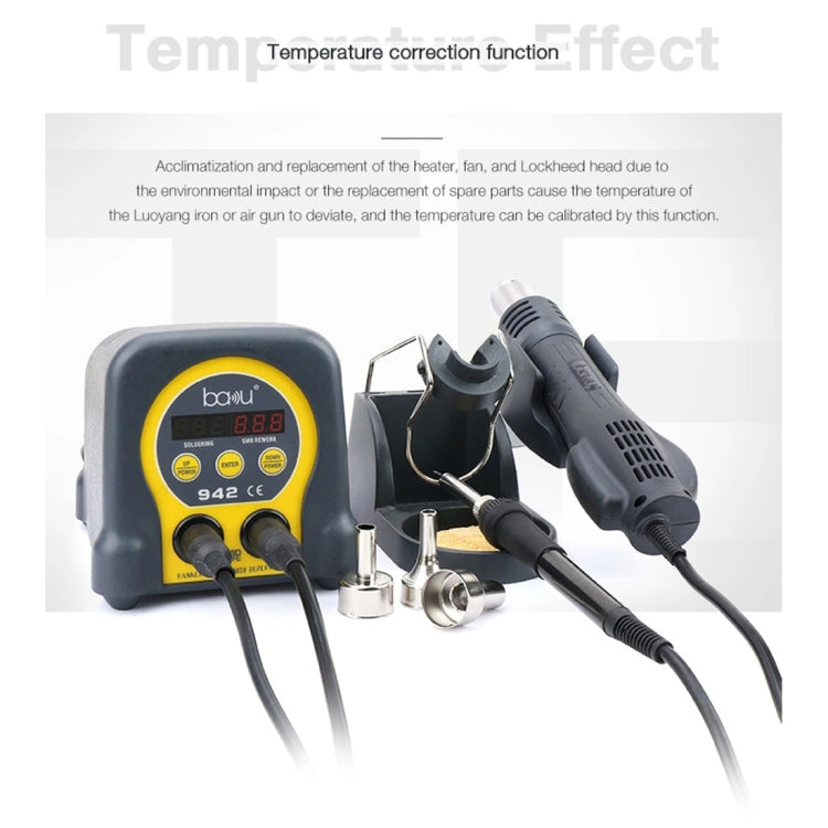 BAKU ba-942 Led BGA SMD Hot Air Rework Soldering Station, EU Plug