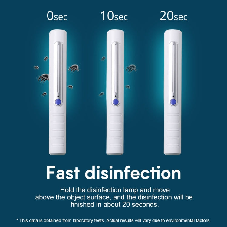 Portable Handheld 3W UV Germicidal Disinfection Lamp Personal Car Travel UV Fast Disinfection Stick