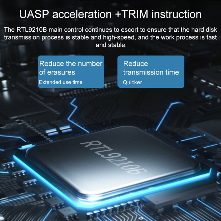 ORICO TCM2M-C3 M.2 SSD Dual Protocol Hard Disk Case