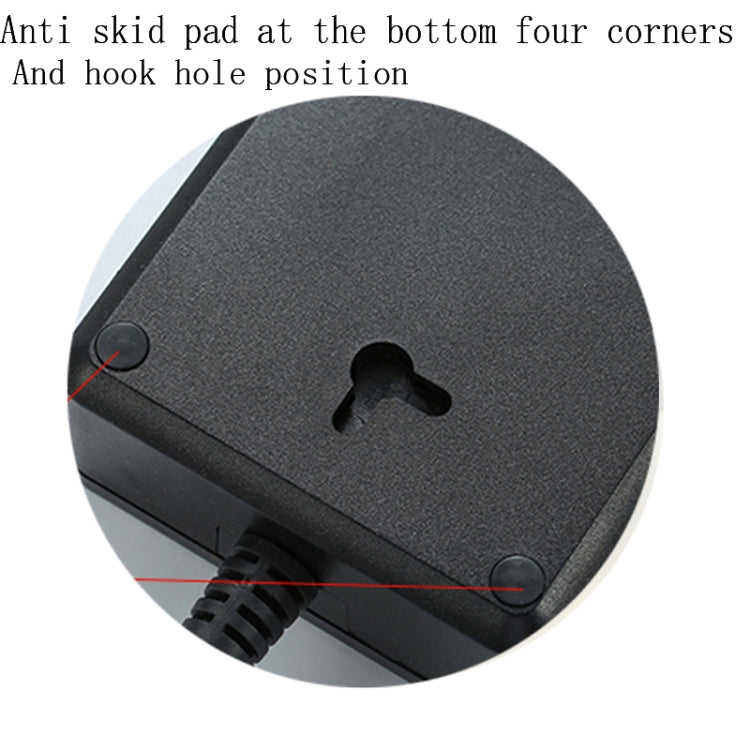 T09 3000W High Power Multi-Function Plug-in 3-Hole International Universal Jack + 6 USB Intelligent Charging