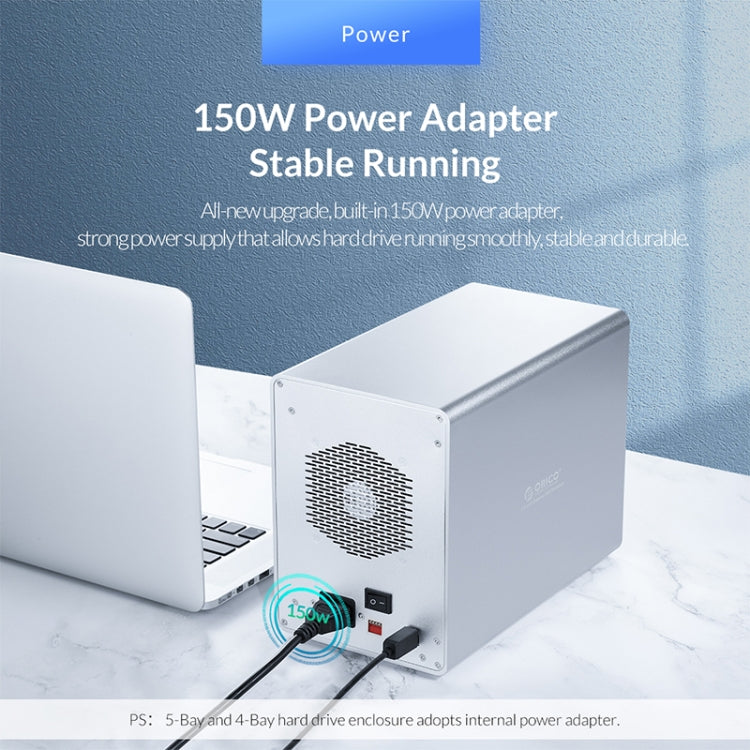 ORICO 9548U3-BK 3.5-Inch Multi-Bay Hard Drive Enclosure