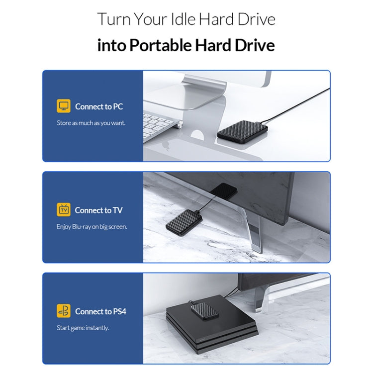 ORICO 2520U3 2.5-Inch Portable Hard Drive Enclosure