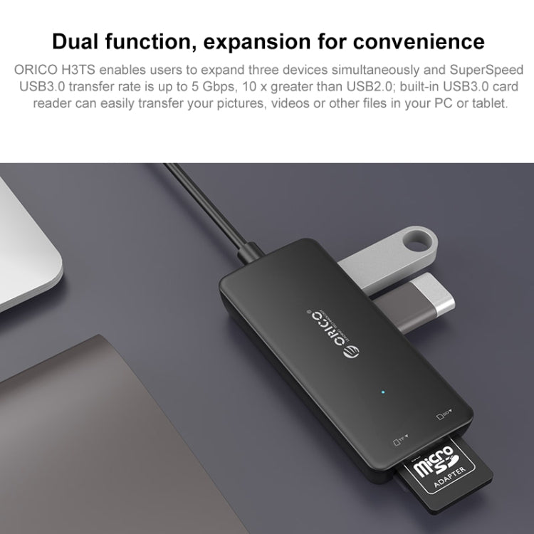 ORICO H3TS-U3 USB3.0 HUB with Card Reader