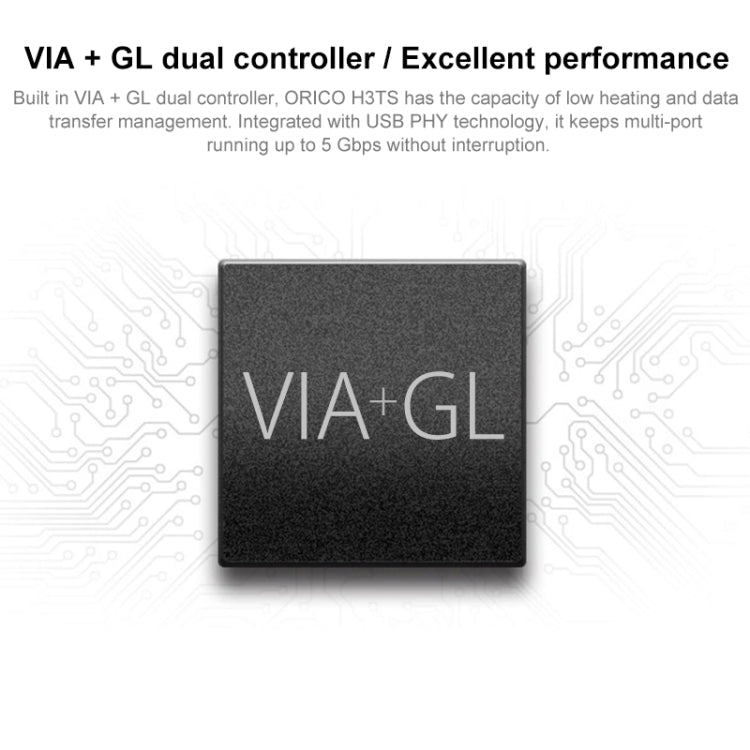 ORICO H3TS-U3 USB3.0 HUB with Card Reader