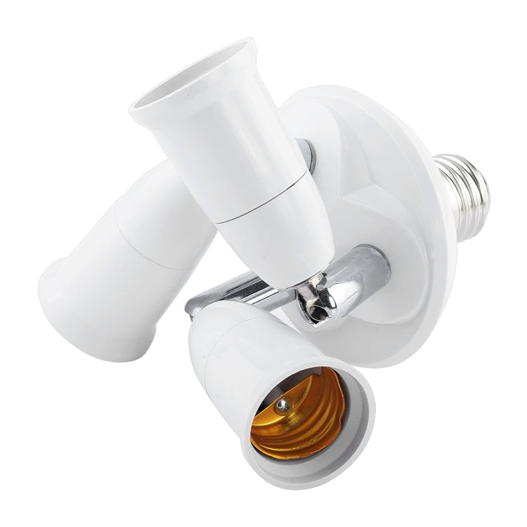 E27 to E27 Splitter Adjustable LED Light Bulb Holder Adapter Converter Socket Light Bulb Holder