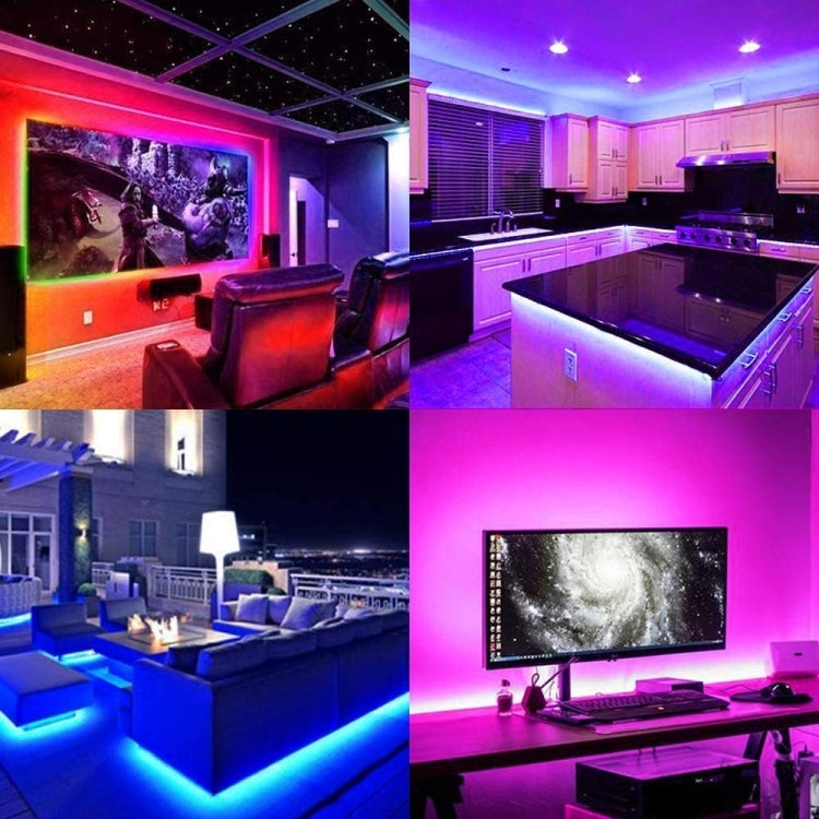 WiFi Smart 4 Pin RGB LED Strip Light Contoller APP Remote Voice Control Works with Alexa Echo, 5-24V