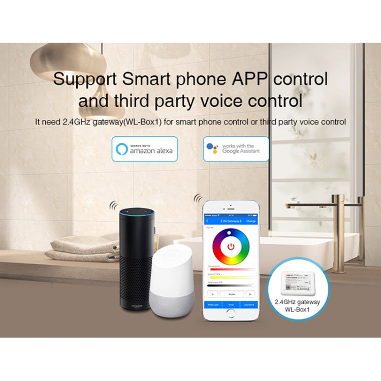 FUT107 GU10 6W Double White CCT LED Bulb Spotlight For Bedroom And Living Room