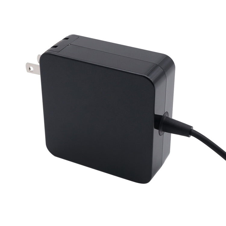 65W 20V 3.25A Notebook Square Portable Type-C Power Adapter, US Plug