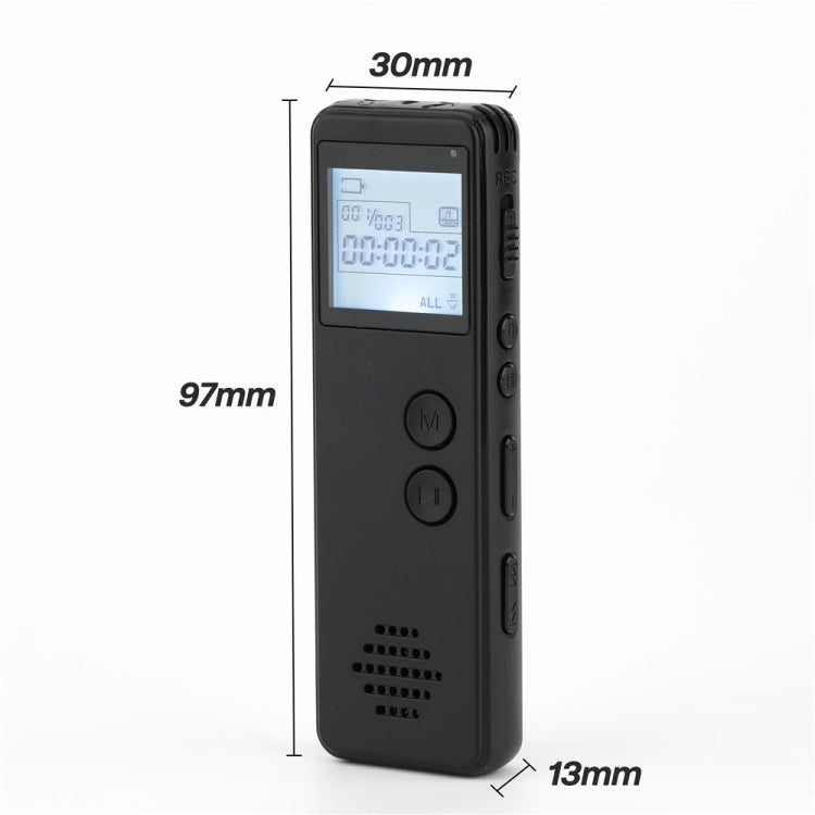 SK-299 Large-Capacity Memory MP3 Voice Recorder MP3 Player Voice Recording For Meeting Class Electronics Supplies