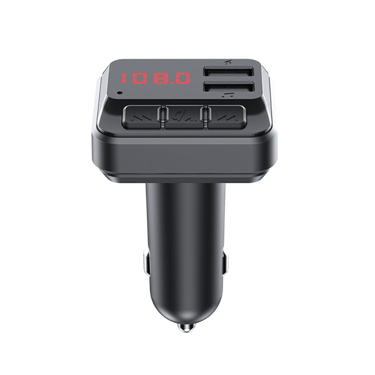 C6 MP3 Modulator Hands-free Wireless Audio Receiver 3.1A Dual USB Fast Charger FM Transmitter Car Kit