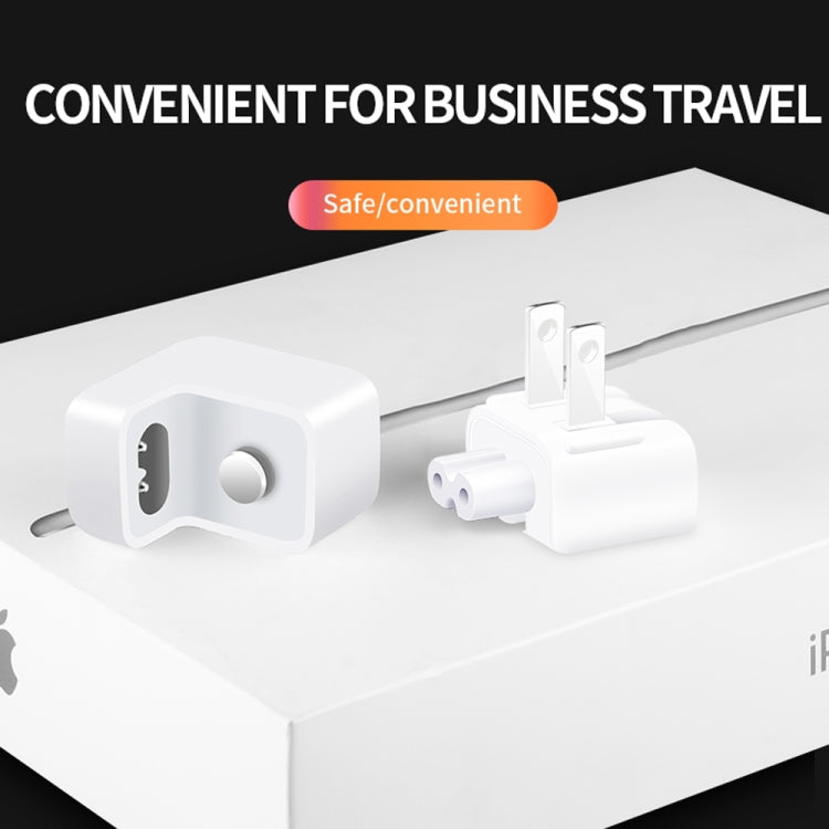 2 PCS XJ01 Power Adapter for iPad 10W 12W Charger & MacBook Series Charger, US Plug