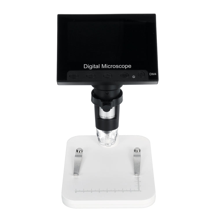 DM4 4.3 Inch LCD Digital Microscope Endoscope with Recording and Stand, HD, 720P, 1000X Zoom