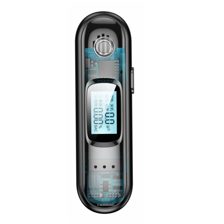 T01 Breath Alcohol Test Non-contact Detector Digital LCD Display Police Breathalyzer