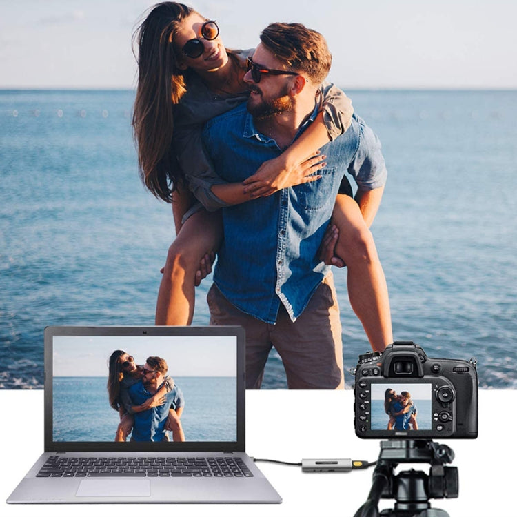 Z39A HDMI / F + Microphone HDMI / F + Audio + USB 4K Capture Card, Support Windows Android Linux and MacOS Etc