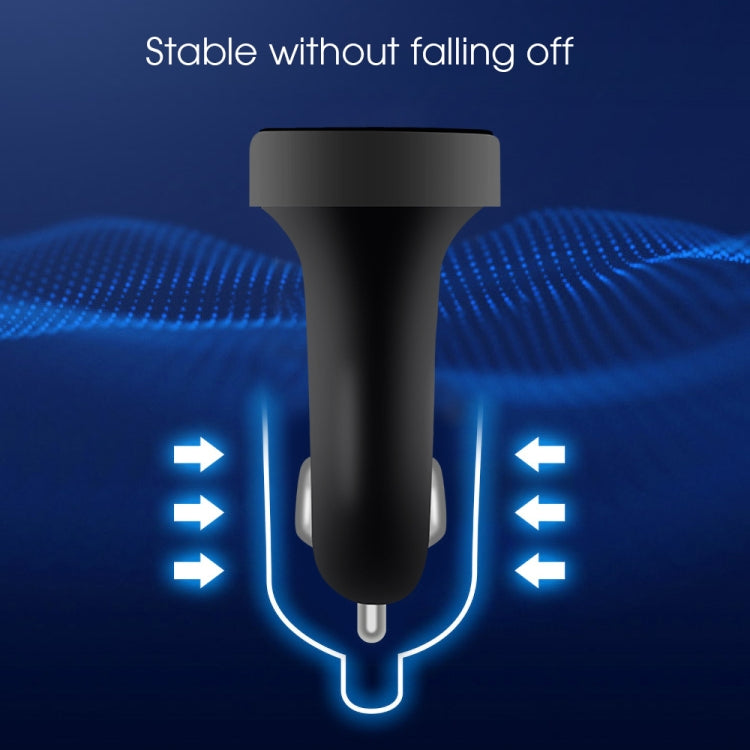 A9 Car FM Transmitter Hands-free Wireless Audio Receiver MP3 Player Dual USB Fast Charger