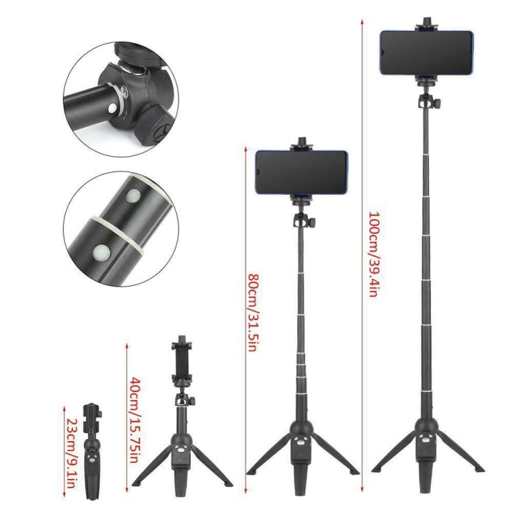 Yunteng YT-9928 3 in 1 Handheld Tripod, Monopod Selfie Stick, Bluetooth Remote Shutter for All Smartphones