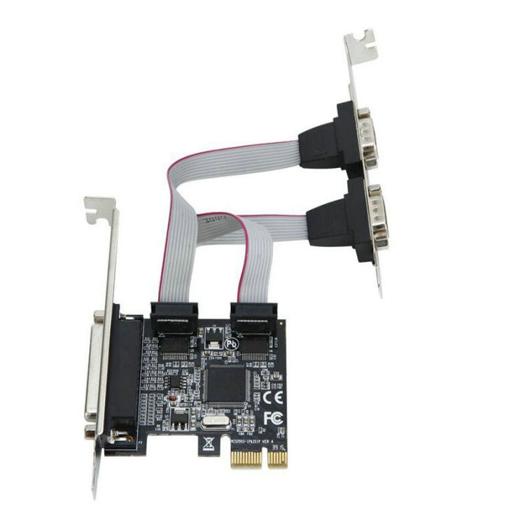 Printer Parallel Port Riser Card PCIe PCI-e Adapter