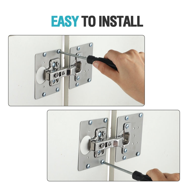 Hinge Repair Plate Cabinet Stainless Steel Hinge Repair Plate