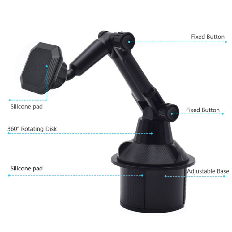 X033 360 Degree Car Phone Mount Adjustable Gooseneck Cup Holder