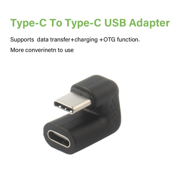 U-shaped USB-C2.0 / Type-C Male to Female Adapter Extended Data Charging