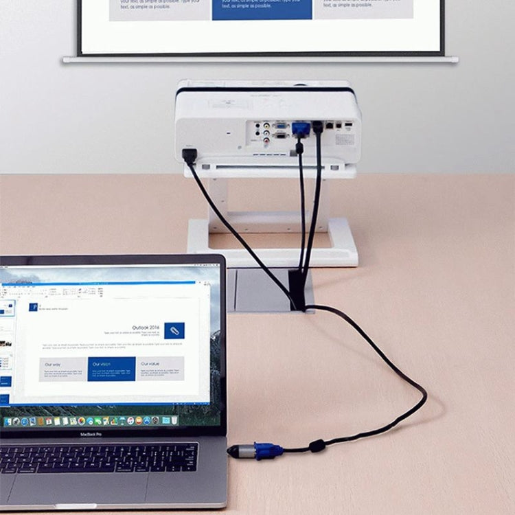USB-C Male to VGA Female Adapter Converter