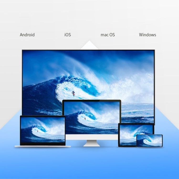 G59 4K 2.4GHz/ 5GHz Wireless HDMI Display Dongle Miracast Adapter, Streaming YouTube Video / Audio Receiver