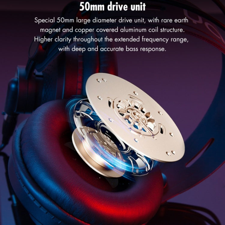 Yanmai D68-A Foldable Lightweight Recording Monitor Headphone