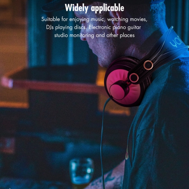 Yanmai D68-A Foldable Lightweight Recording Monitor Headphone